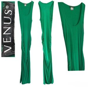 Venus Green Maxi Bodycon Dress – Size Small